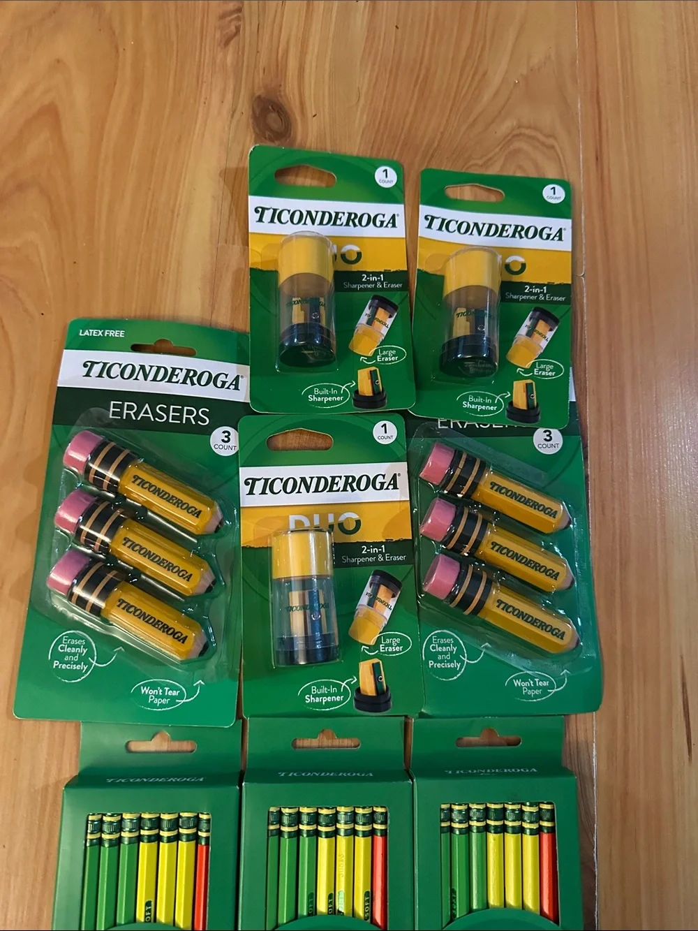 N/A packs ticonderoga